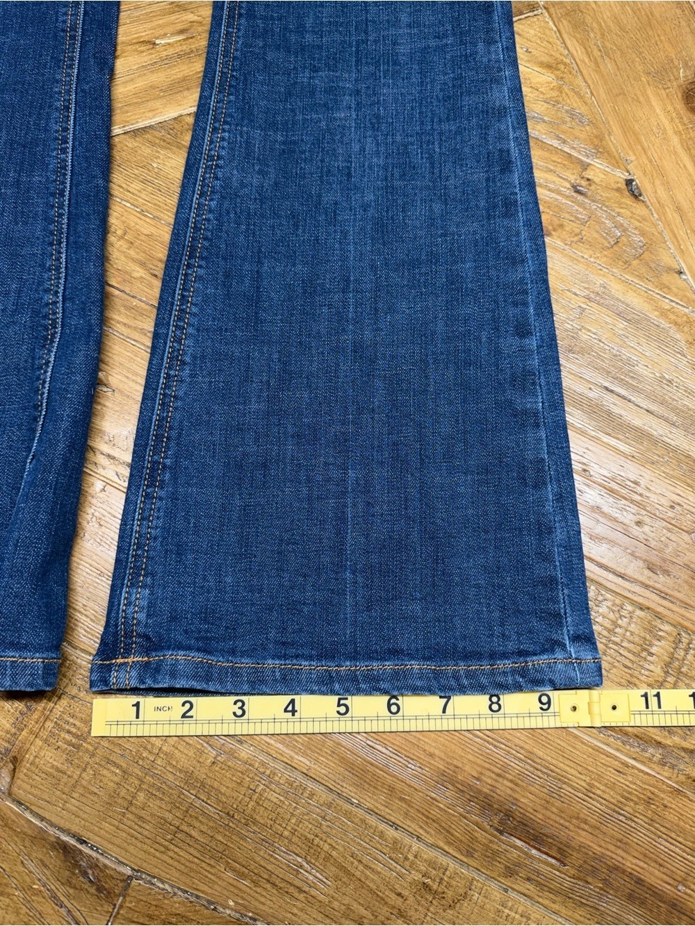 Pilcro Anthropologie Utility Patch Pocket‎ High Waist Bootcut Jeans 27 - Picture 7 of 15